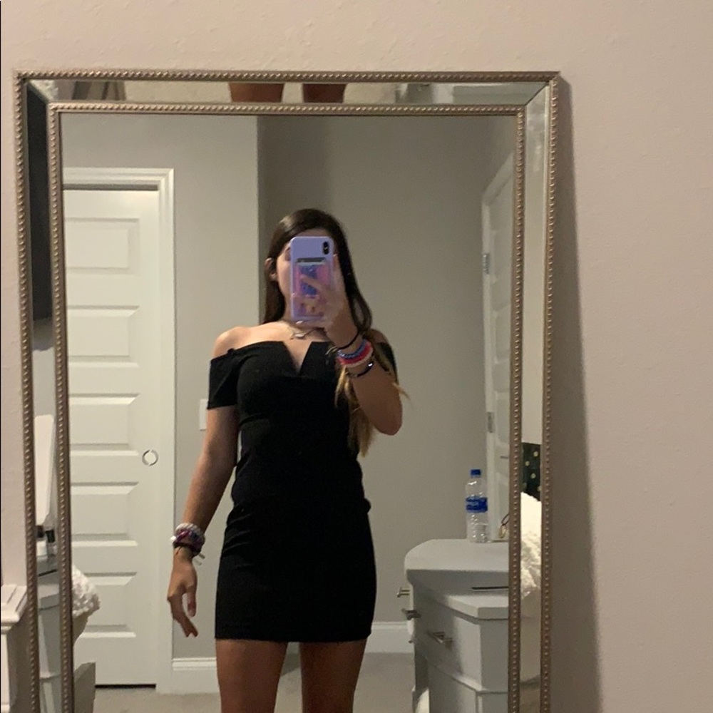 lulus off the shoulder mini dress